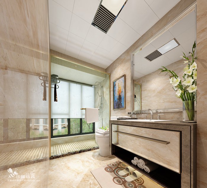 衛生間效果圖一 衛生間效果圖一