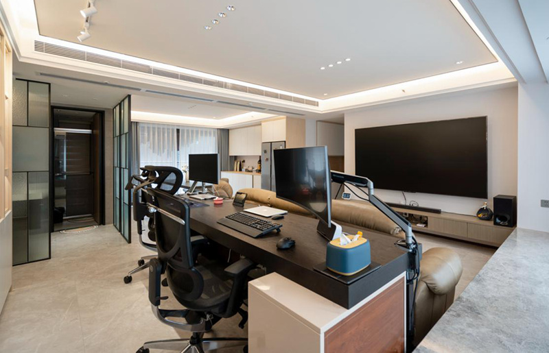 京基御景峯165㎡現代簡約，懂你的家，如與老友重逢！