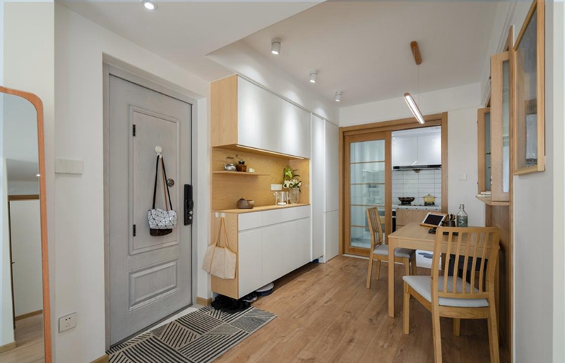 北歐極簡設計，二人簡單清爽的生活！