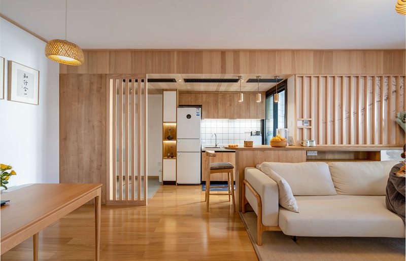 泰雅園77㎡日式2室2廳，舒適到不行的極簡(jiǎn)主義！