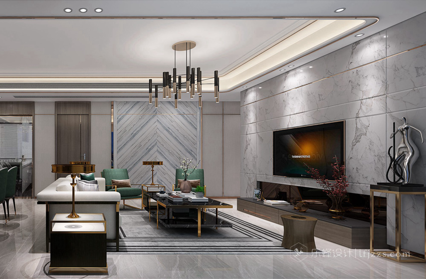 壹方中心客廳效果圖