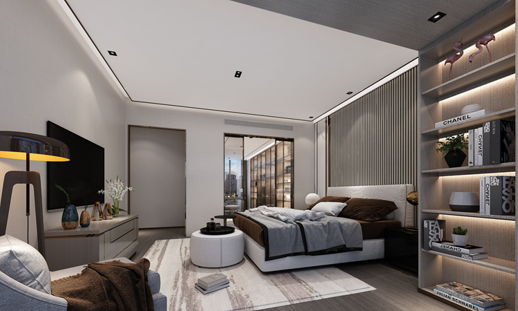 主臥效果圖 主臥效果圖