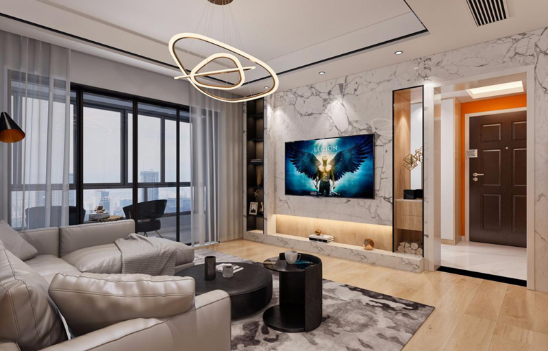 華潤城裝修案例,簡約風格拒絕花哨！