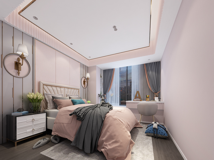 次臥效果圖 次臥效果圖