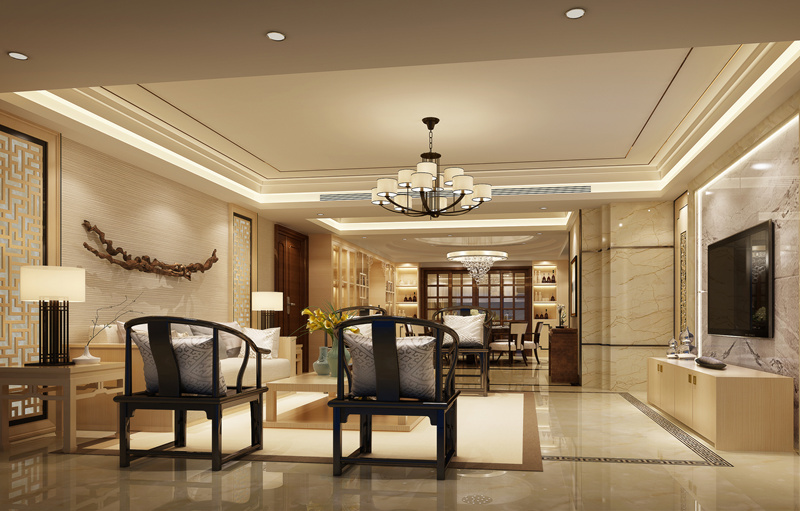 沉著穩重又大氣的新中式風格