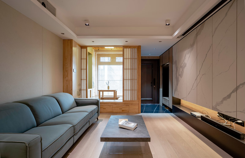 泛海拉菲1期 72平  現代日式風格裝修