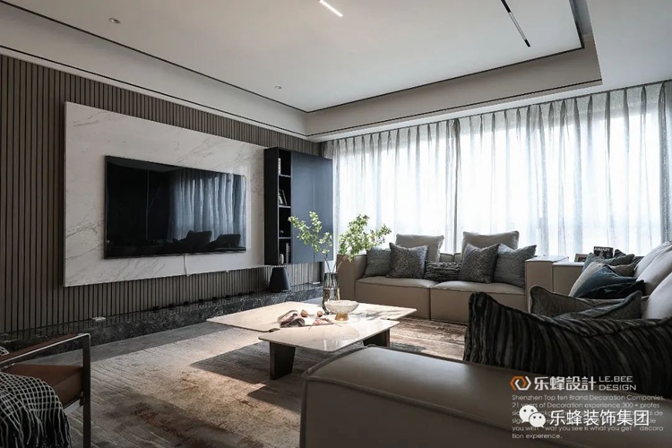 208㎡現代簡約，有幸與你一同見證這！