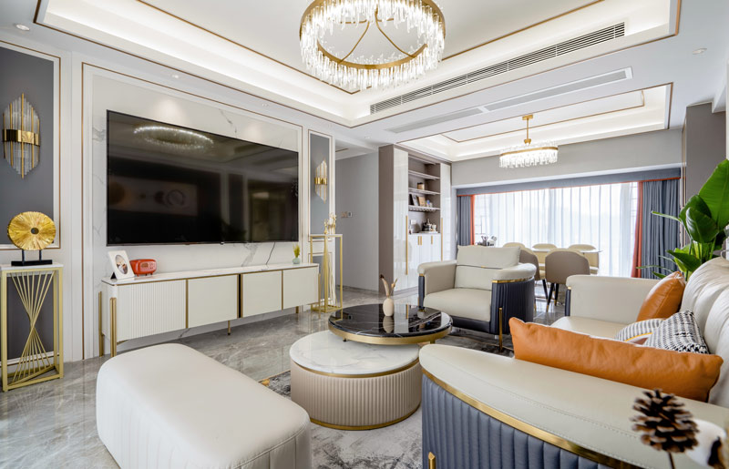 壹城中心九區 139㎡ 現代輕奢風格裝修