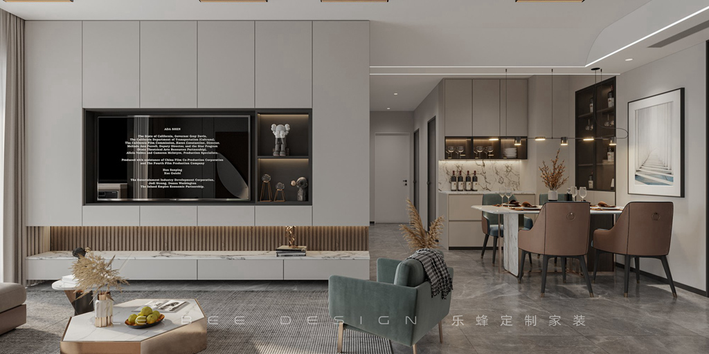 厚德品園115.3㎡現代簡約風