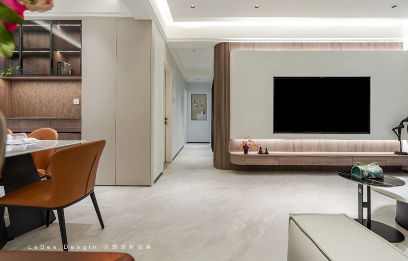 西岸花園120㎡現(xiàn)代簡(jiǎn)約風(fēng)