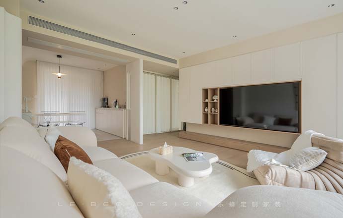 南山嵐峰苑，155㎡奶油風