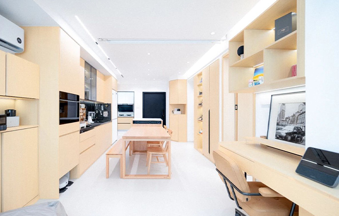 現代華庭64m2原木風