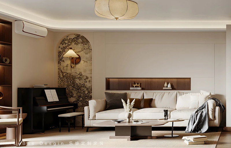 擎天華庭130㎡中古風