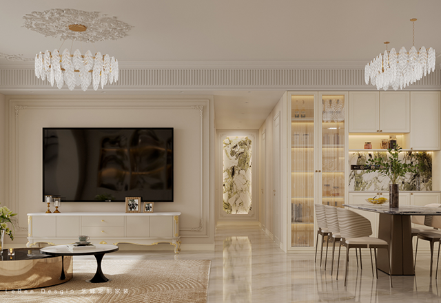 深圳.超核潤(rùn)府 | 130㎡精裝“改頭換面”浪漫法式風(fēng) & 法式與生活美學(xué)的共生