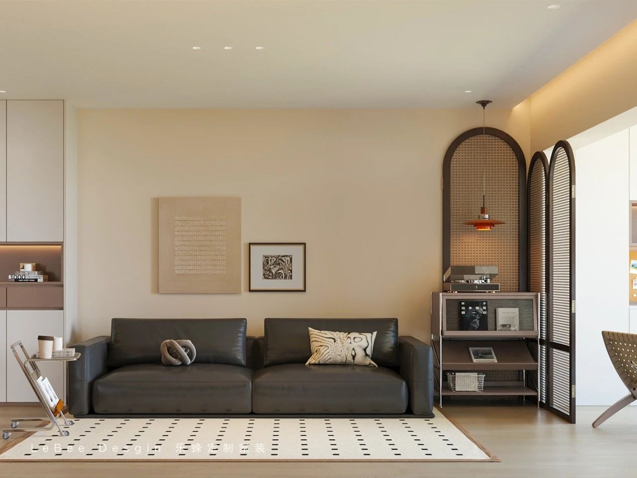 深圳·四海公寓72㎡氛圍感天花板！中古風裝修的家N個心動細節