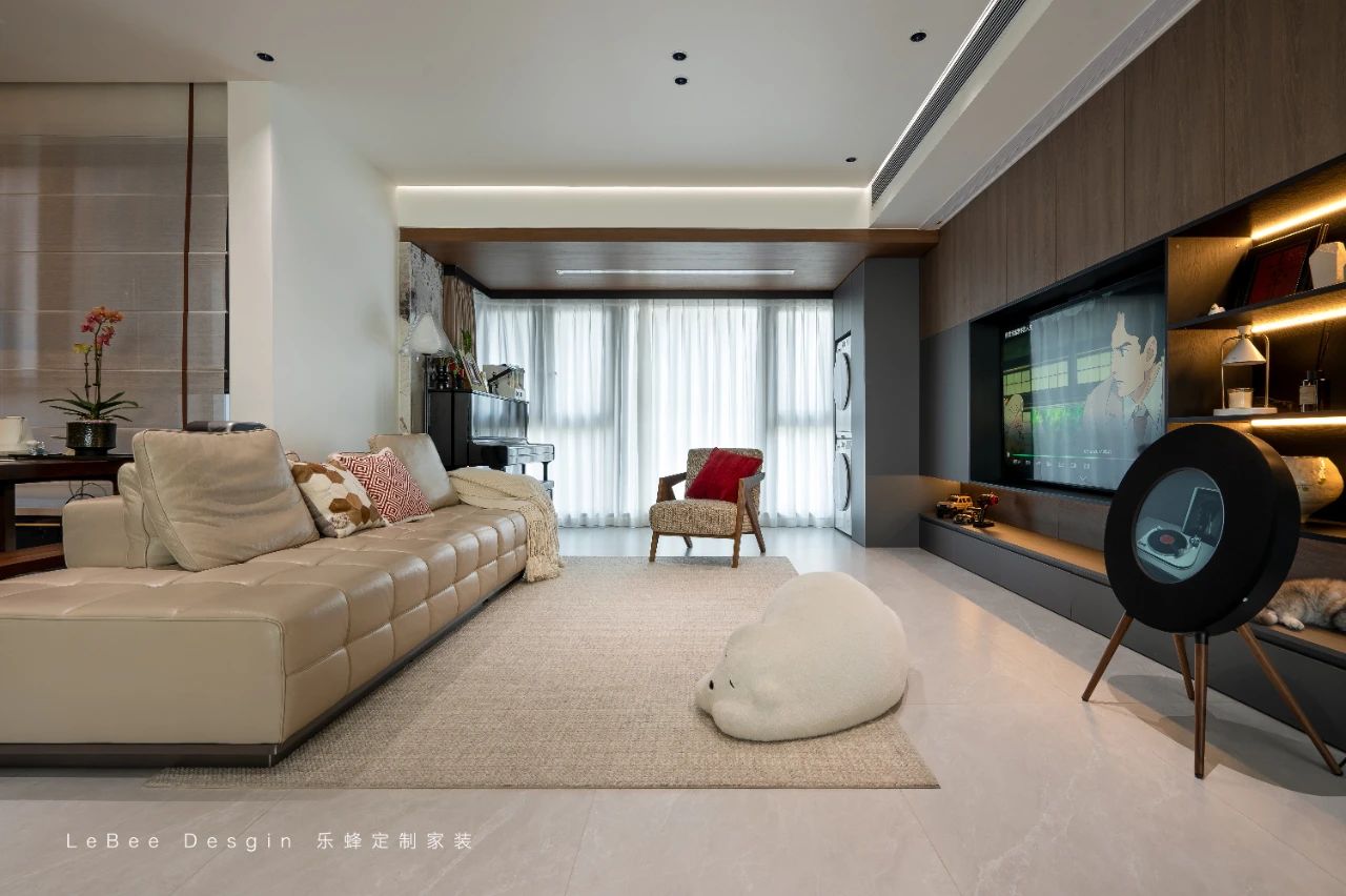 深圳·璽玥華府150㎡現代輕奢宅，每一幀都是質感大片！